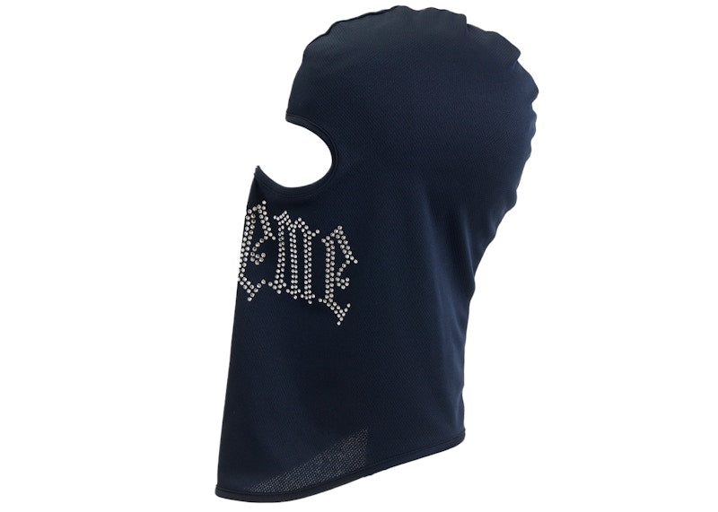 Supreme Rhinestone Balaclava Navy