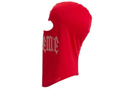 Supreme Rhinestone Balaclava Red