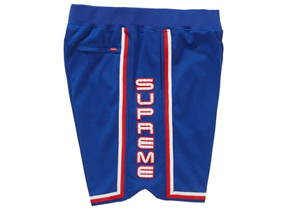 Supreme Rhinestone Basketball Short Royal