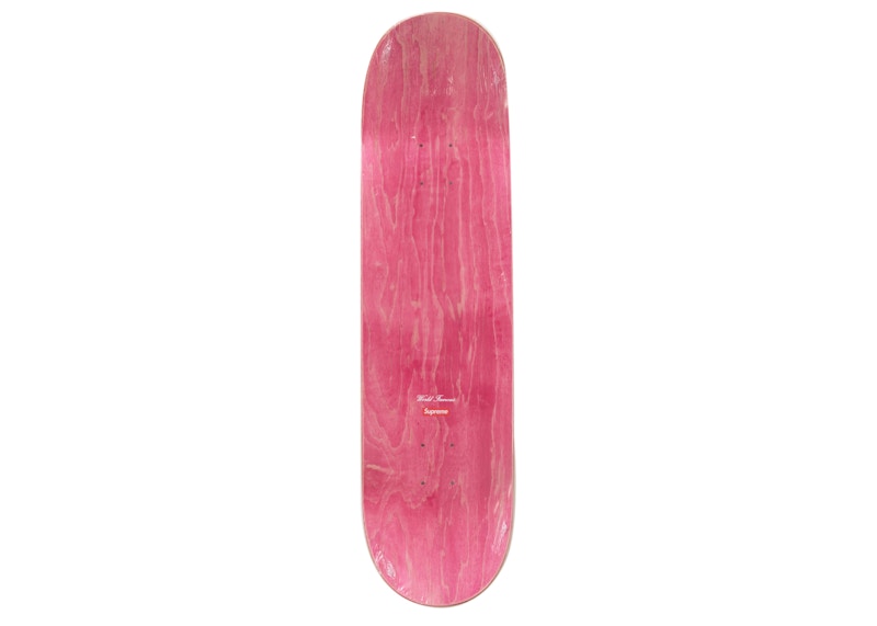 Supreme Rhinestone Skateboard Deck Pink