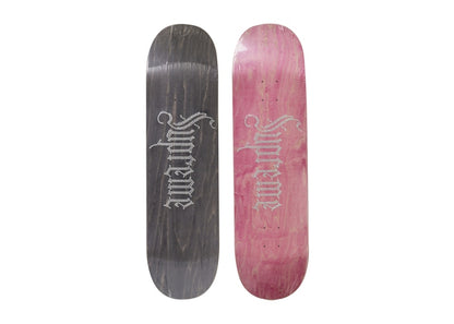 Supreme Rhinestone Skateboard Deck Set Multicolor