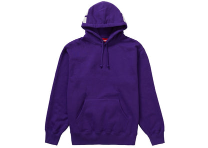 Supreme Rib Hooded Sweatshirt Purple