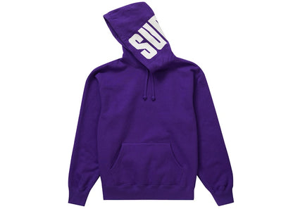 Supreme Rib Hooded Sweatshirt Purple