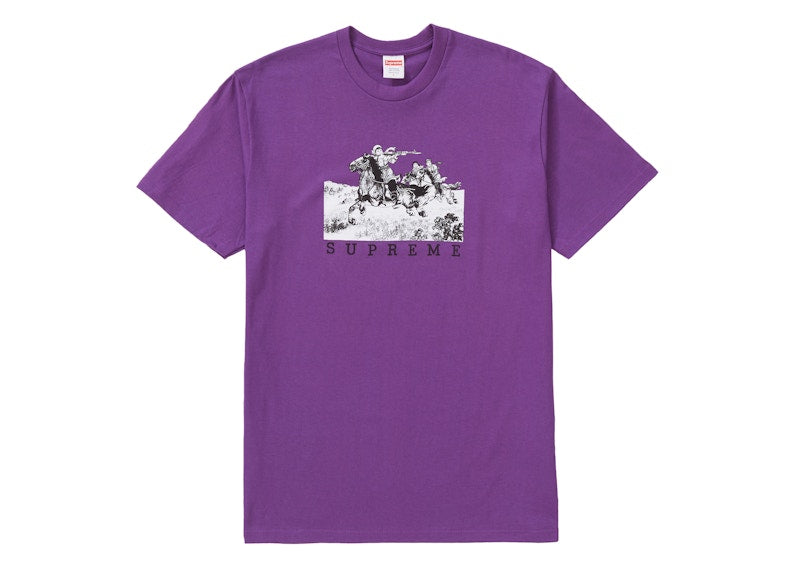 Supreme Riders Tee Purple