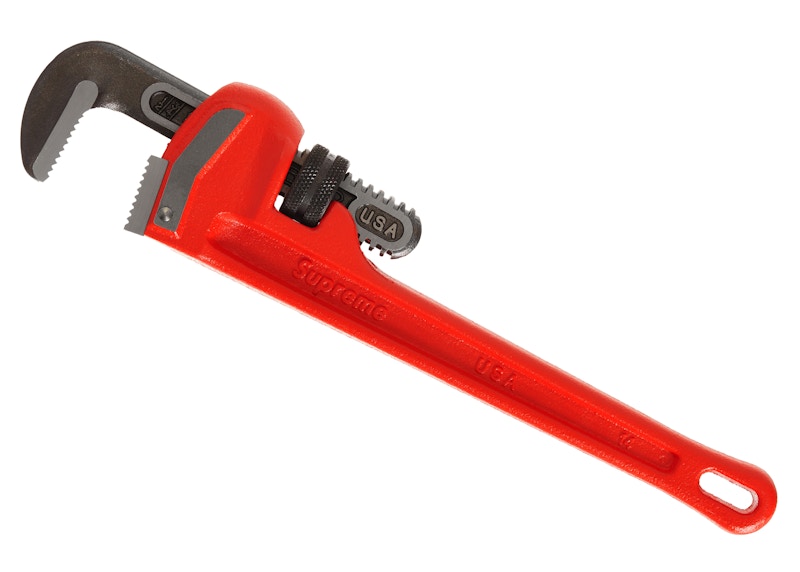 Supreme Ridgid Pipe Wrench Red