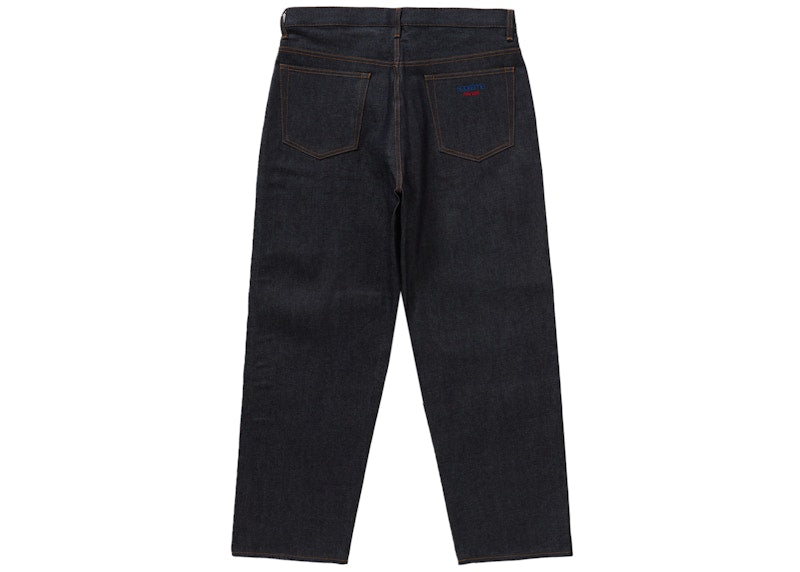 Supreme Rigid Baggy Selvedge Jean (FW24) Rigid Indigo