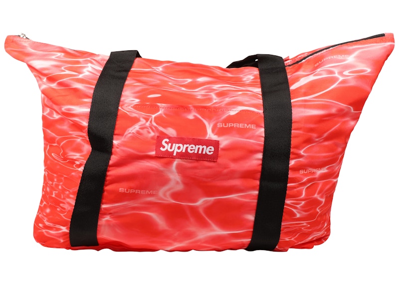 Supreme Ripple Packable Tote Red