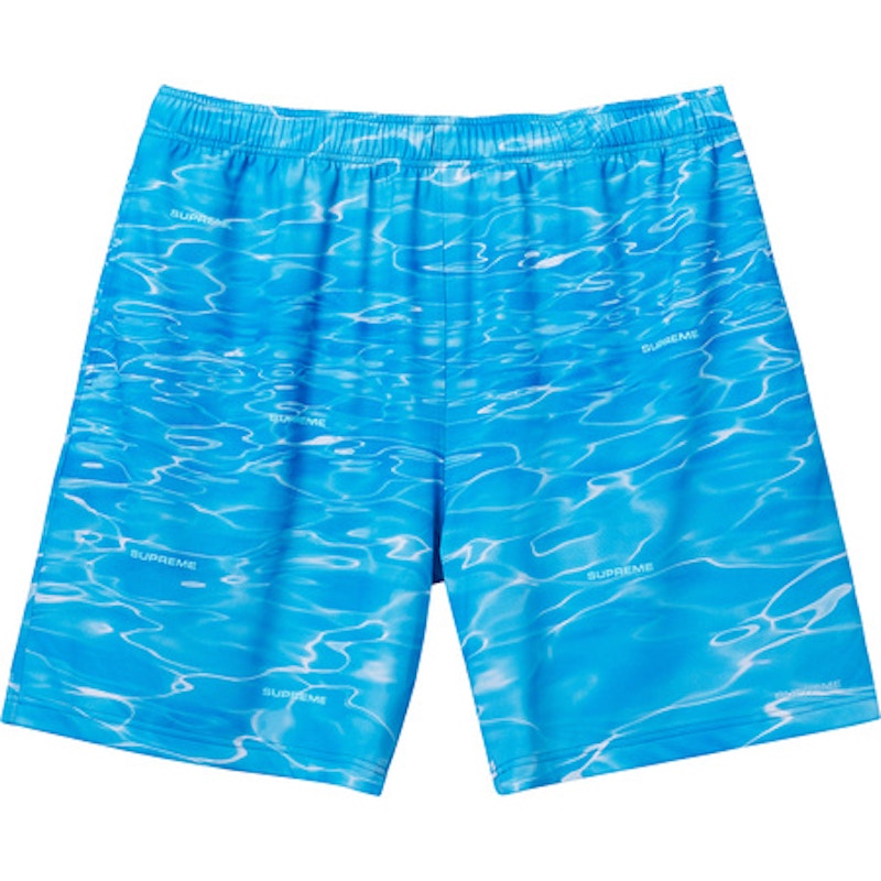 Supreme Ripple Shorts Blue