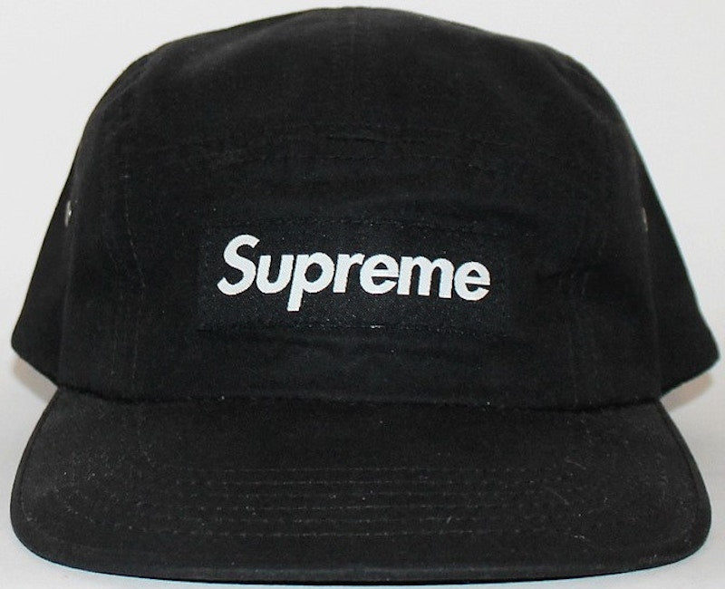 Supreme Ripstop Camp Cap Black