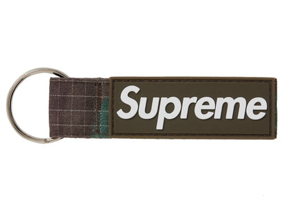 Supreme Ripstop Keychain Woodland Camo