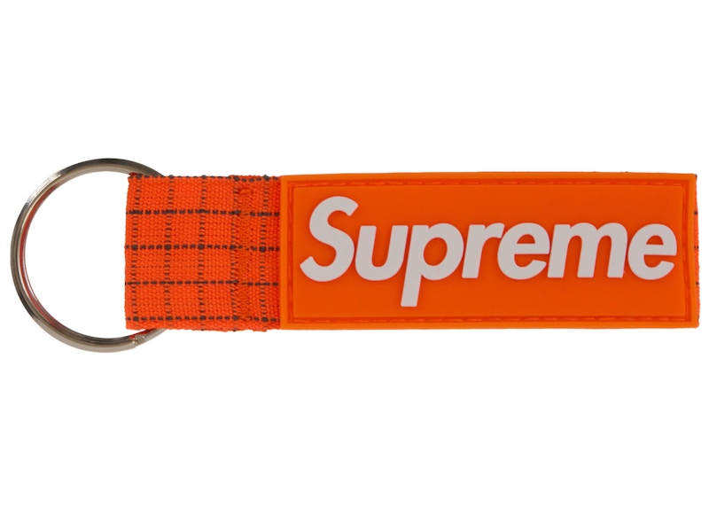 Supreme Ripstop Keychain Orange