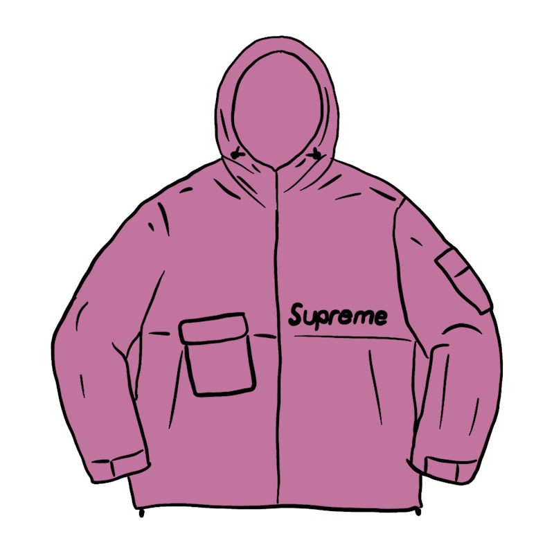 Supreme Ripstop Utility Jacket Light Purple