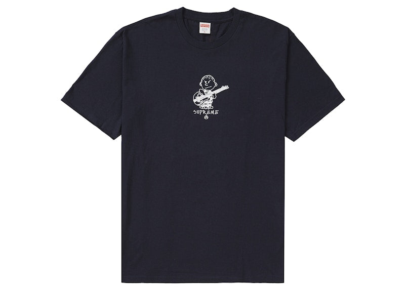 Supreme Rocker Tee Navy