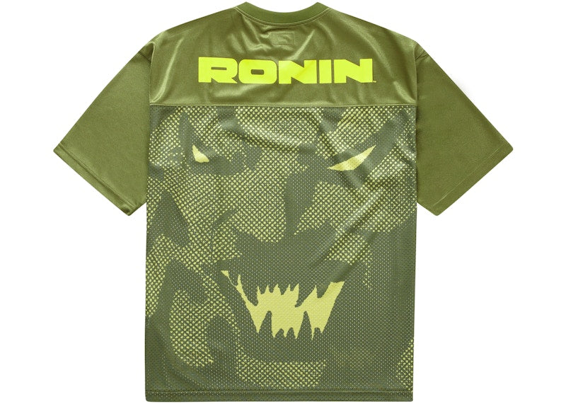 Supreme Ronin Football Jersey Olive