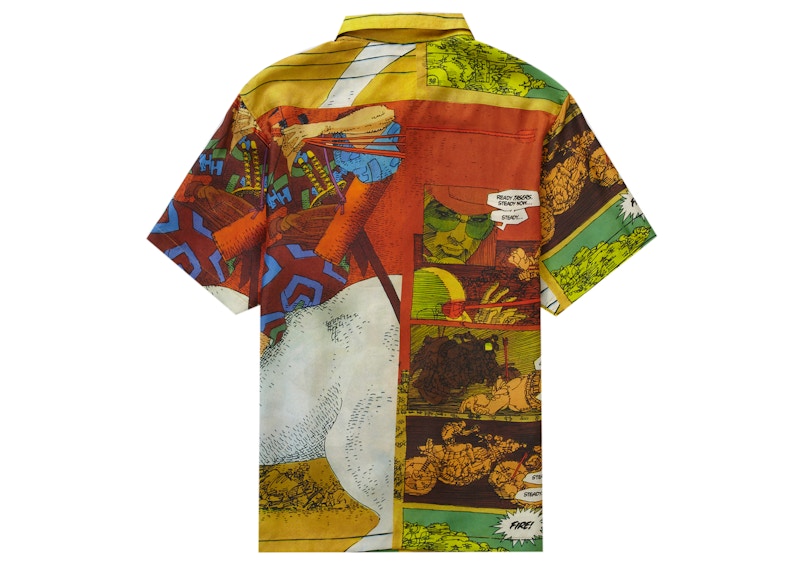 Supreme Ronin Silk S/S Shirt Gold