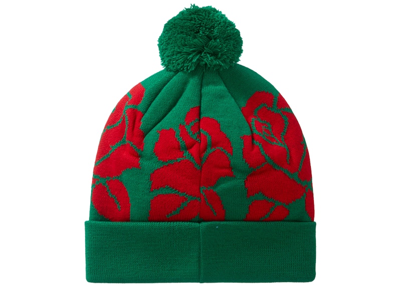 Supreme Rose Beanie Green