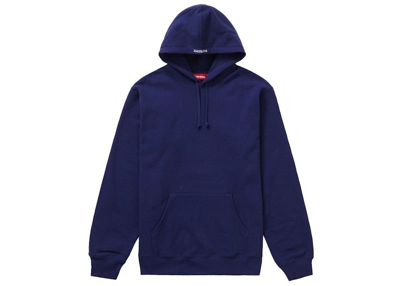 Supreme Roy DeCarava Malcolm X Hooded Sweatshirt Washed Navy