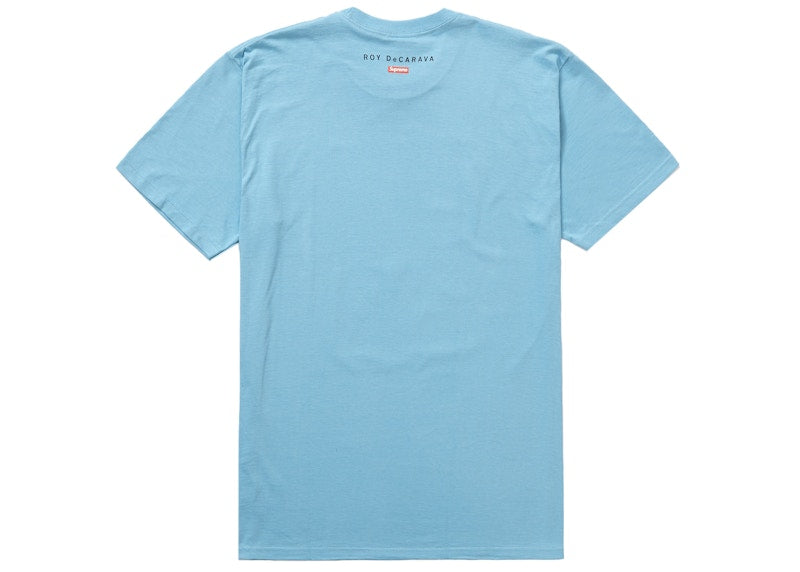 Supreme Roy DeCarava Malcolm X Tee Light Slate