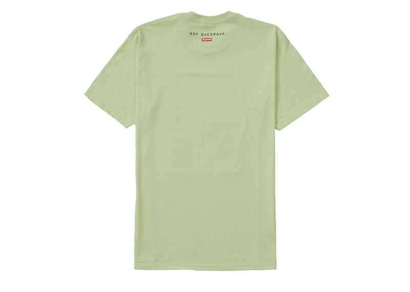 Supreme Roy DeCarava Malcolm X Tee Pale Mint