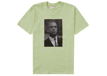 Supreme Roy DeCarava Malcolm X Tee Pale Mint