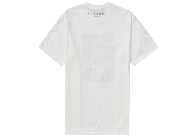 Supreme Roy DeCarava Malcolm X Tee White