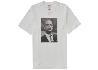 Supreme Roy DeCarava Malcolm X Tee White