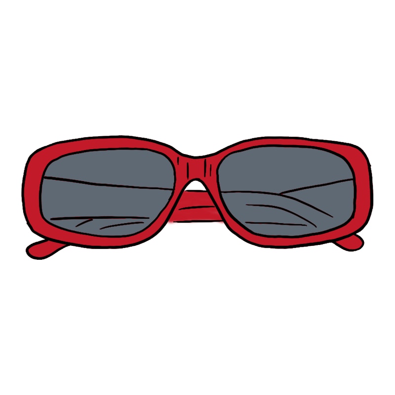 Supreme Royce Sunglasses Red