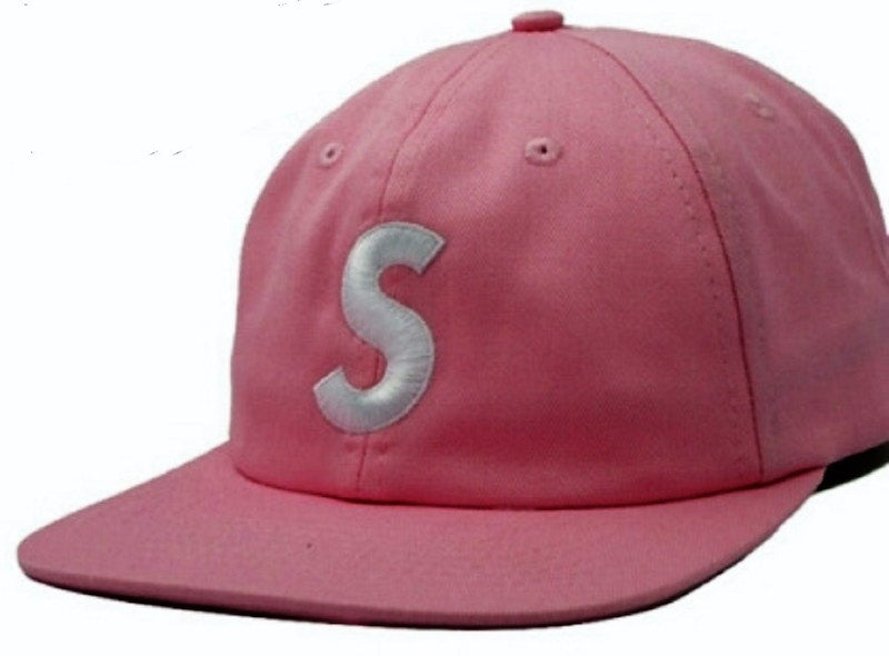 Supreme S Logo 6 Panel Pink