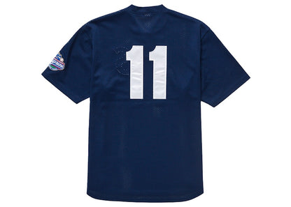 Supreme S Logo Baseball Henley Navy