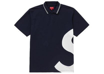 Supreme S Logo Polo Navy