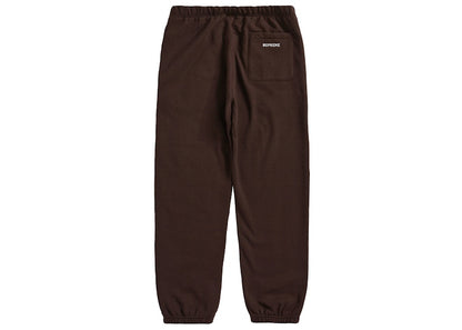Supreme S Logo Split Sweatpant Tan