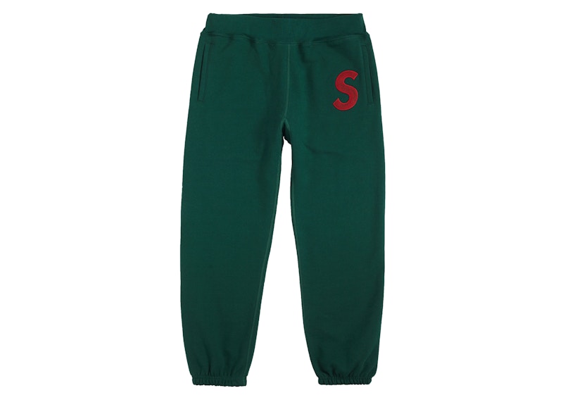 Supreme S Logo Sweatpant Dark Green