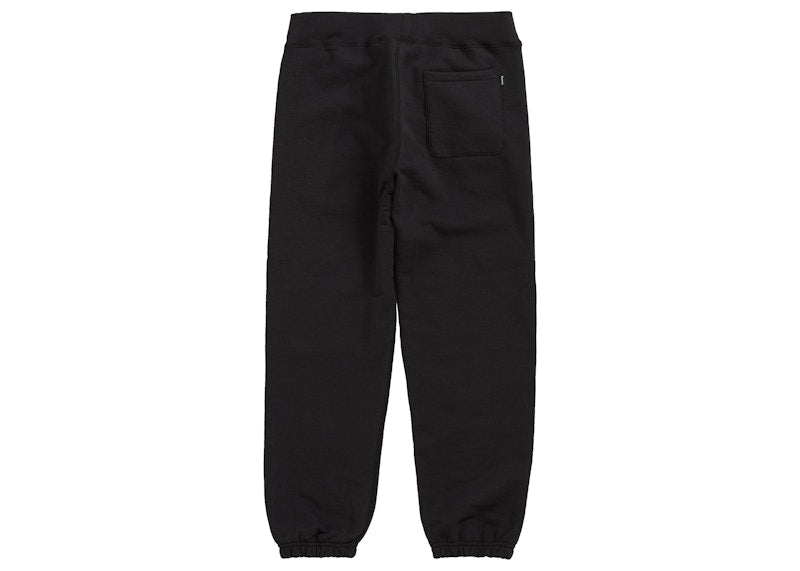 Supreme S Logo Sweatpant (FW19) Black