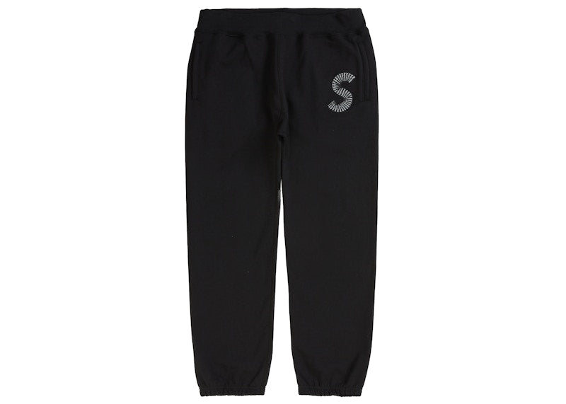 Supreme S Logo Sweatpant (FW20) Black
