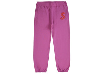 Supreme S Logo Sweatpant (FW20) Bright Purple