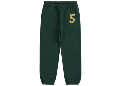 Supreme S Logo Sweatpant (FW22) Dark Green