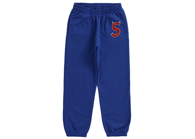 Supreme S Logo Sweatpant (FW22) Royal