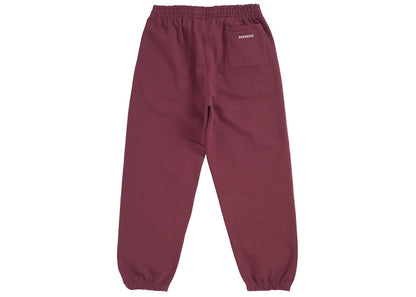 Supreme S Logo Sweatpant (FW24) Maroon