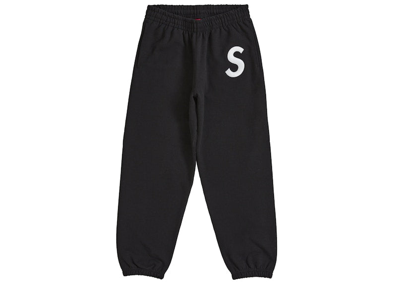 Supreme S Logo Sweatpant (FW25) Black