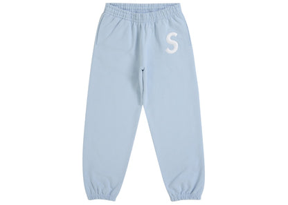 Supreme S Logo Sweatpant (FW25) Light Blue
