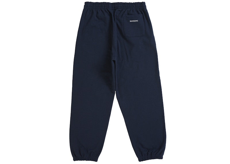 Supreme S Logo Sweatpant (FW25) Navy