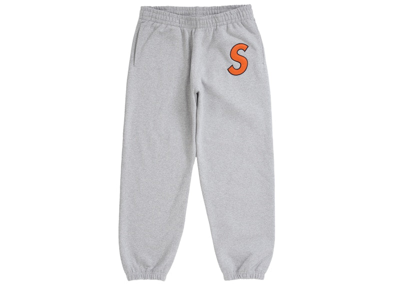 Supreme S Logo Sweatpant (SS25) Ash Grey
