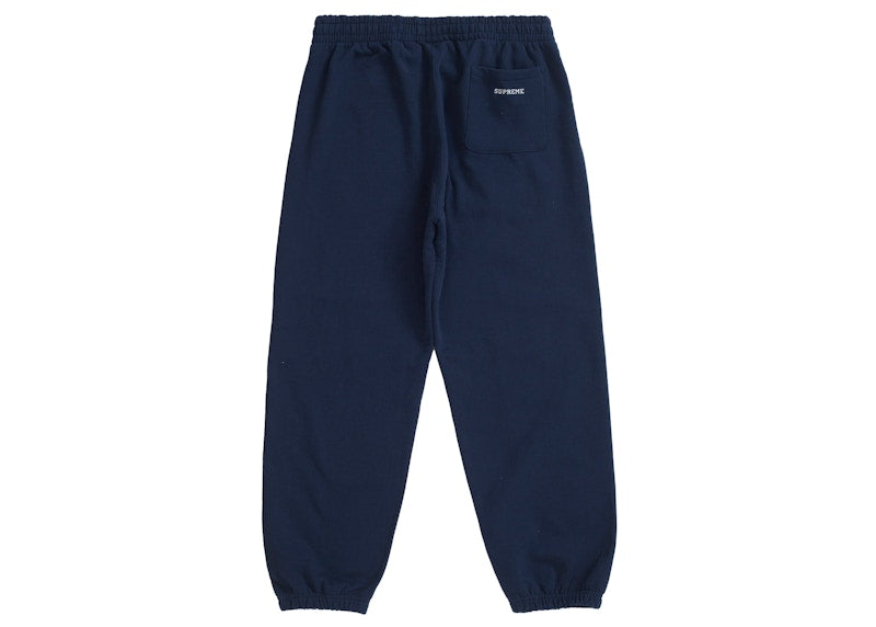 Supreme S Logo Sweatpant (SS25) Navy