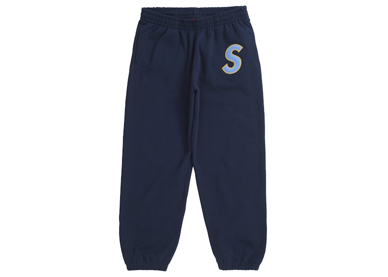 Supreme S Logo Sweatpant (SS25) Navy