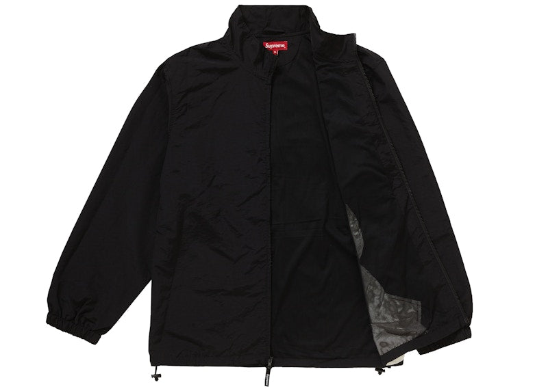 Supreme S Logo Track Jacket Black
