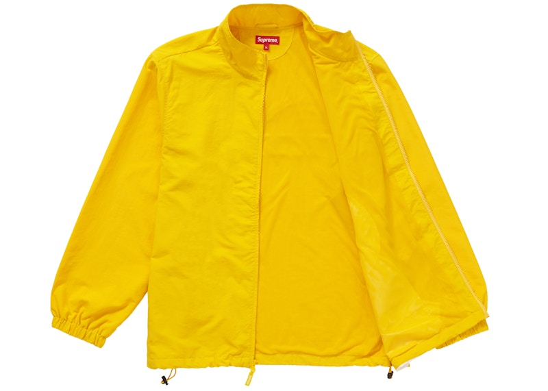 Supreme S Logo Track Jacket Yellow