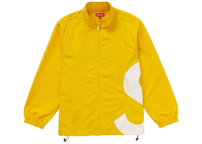 Supreme S Logo Track Jacket Yellow