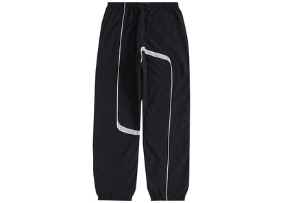Supreme S Paneled Belted Track Pant Black