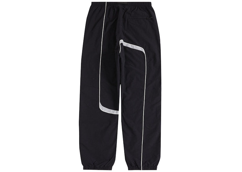 Supreme S Paneled Belted Track Pant Black