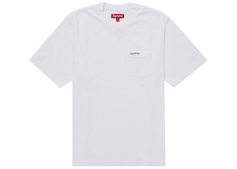 Supreme S/S Pocket Tee (FW25) White